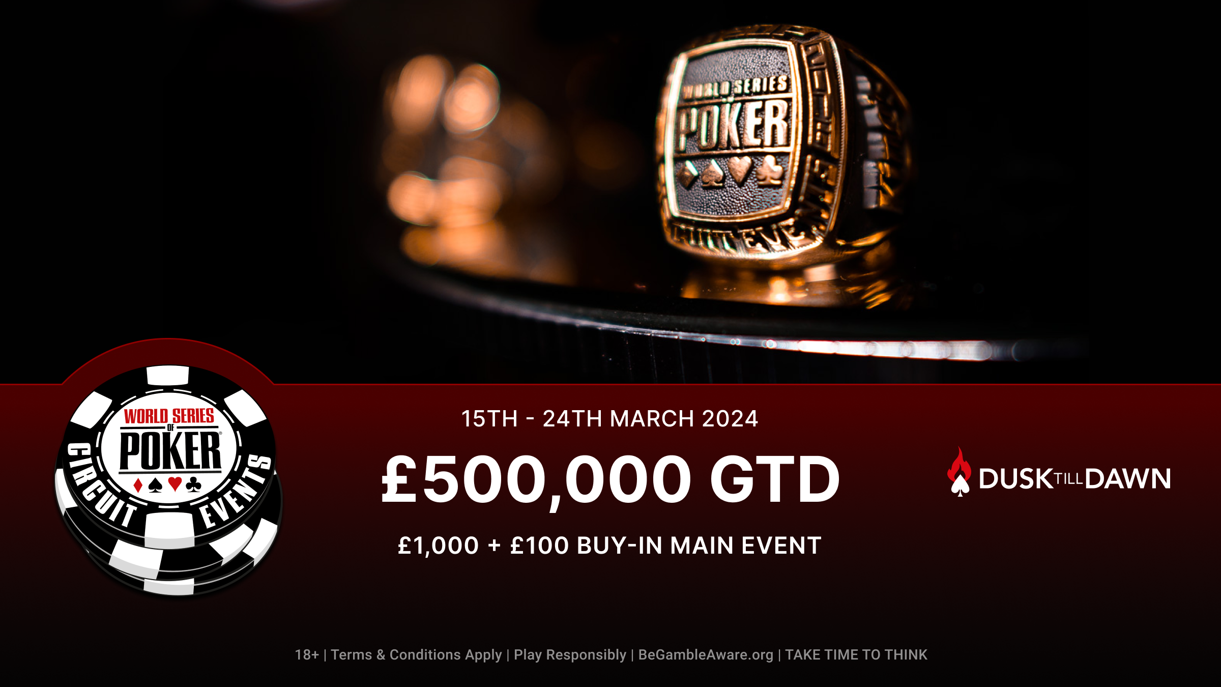 Win a WSOP Circuit Seat Worth £1,100 + £400 Cash! – Poker Raffles