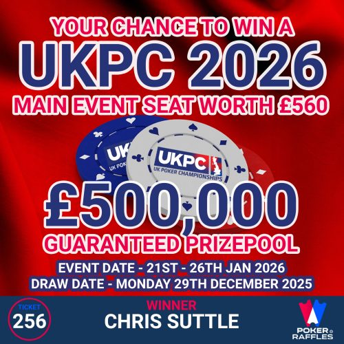 Win a UKPC Main Event Seat worth £560