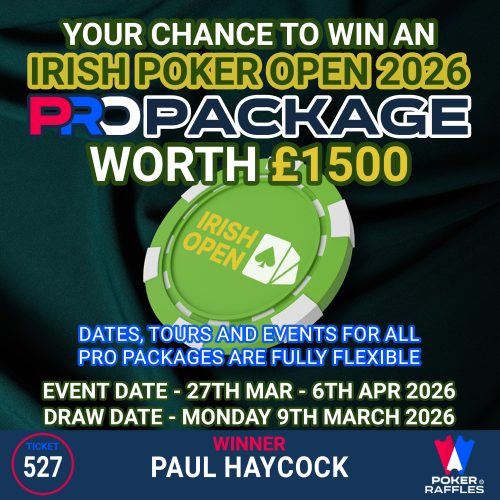 Win an Irish Open PRO Package Worth £1500