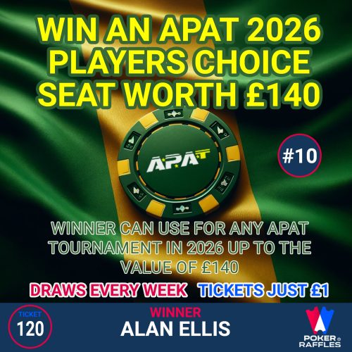 Win an APAT 2026 Players Choice Seat (£140) #10