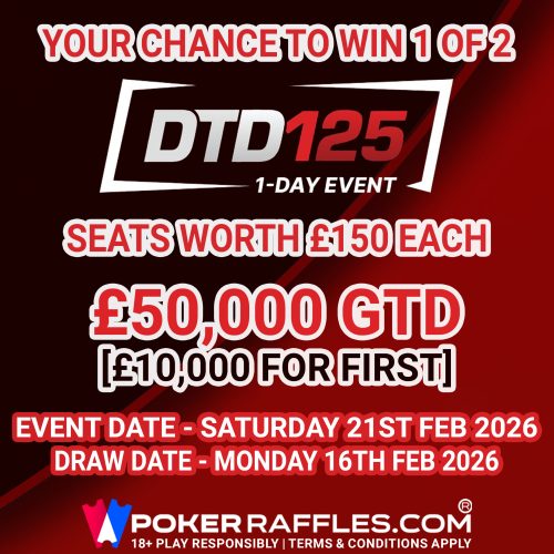 Win 1 of 2 DTD125 Seats Worth £150