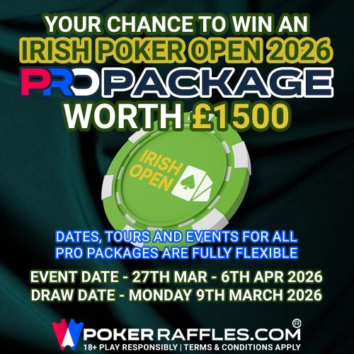 Win an Irish Open PRO Package Worth £1500