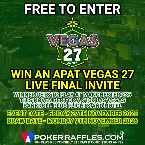 Win an APAT Vegas 27 Live Final Invite