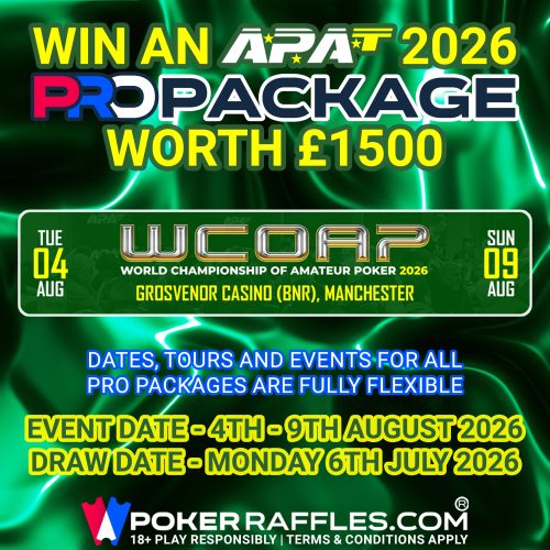 Win an APAT WCOAP PRO Package Worth £1500