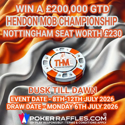 Win a £200k Gtd THMC Nottingham Seat (£230)
