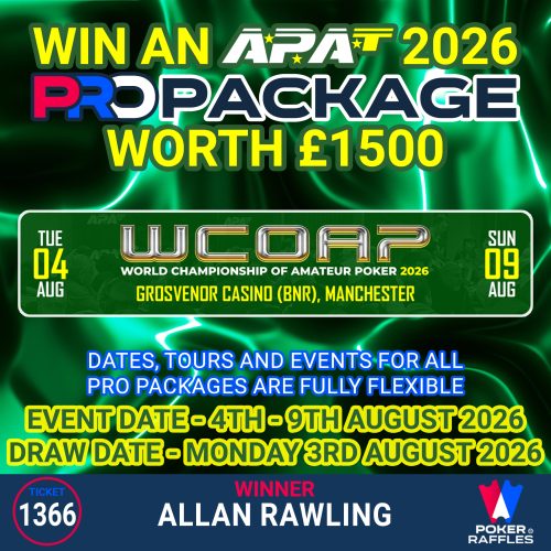 Win an APAT WCOAP PRO Package Worth £1500