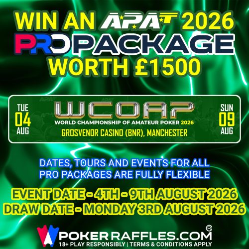 Win an APAT WCOAP PRO Package Worth £1500