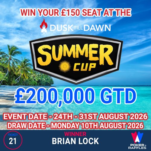 Win a DTD Summer Cup Seat Worth £150