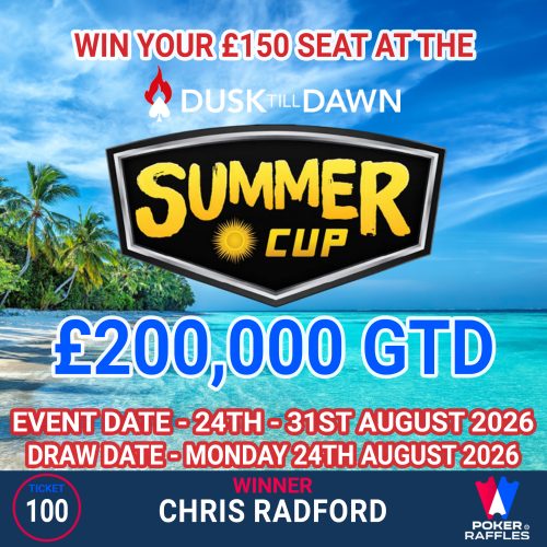 Win a DTD Summer Cup Seat Worth £150